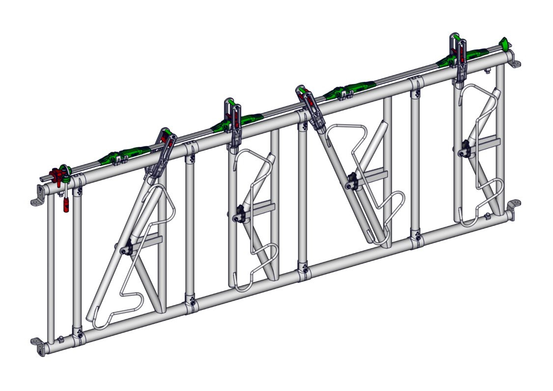 Žlabová fixační zábrana Safety Jourdain