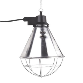 Lampa infra hliníková