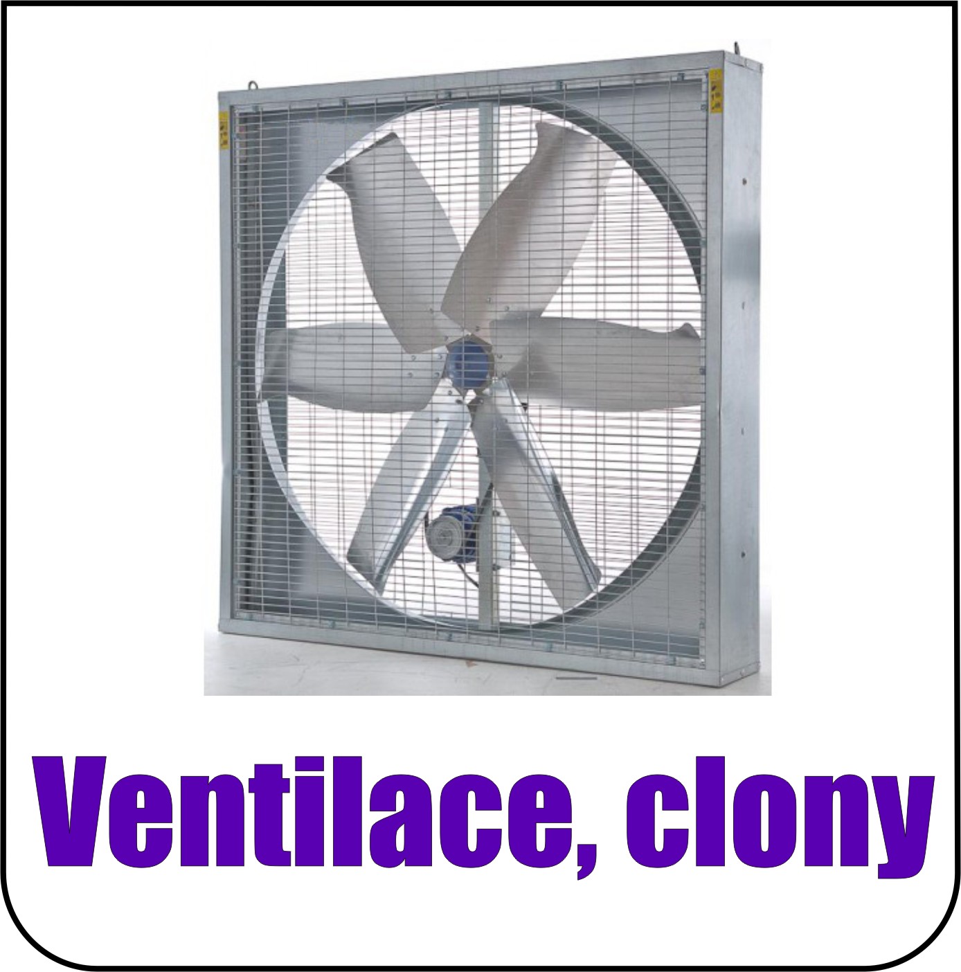 Ventilace, clony, protiprůvanové sítě
